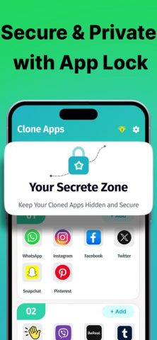 Clone Apps — Parallel Space для iOS — скриншот 5