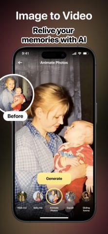CloneAI — AI Video Generator для iOS — скриншот 1