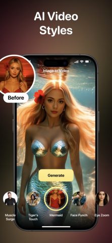 CloneAI — AI Video Generator для iOS — скриншот 4