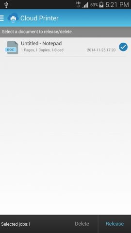 Cloud Print — Canon, Epson, HP — скриншот 2