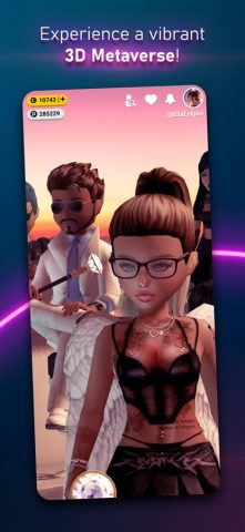 Club Cooee — 3D Avatar Chat для iOS — скриншот 1