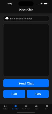 Coin Flip — Coin Tossing App для iOS — скриншот 3