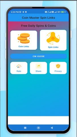 Coin Master Spin Links для Android — скриншот 3
