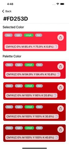 Colour Picker! для iOS — скриншот 5