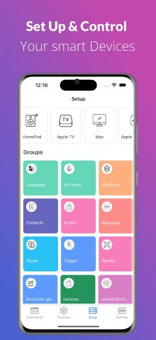 Commands for Siri Voice Assist для Android — скриншот 1