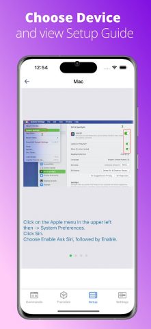 Commands for Siri Voice Assist для Android — скриншот 5