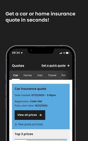 Confused.com: Car Insurance для Android — скриншот 5