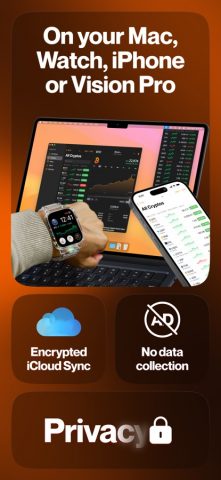 Crypto Pro — Биткойн-трекер для iOS — скриншот 3