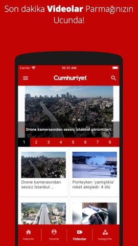 Cumhuriyet для Android — скриншот 3