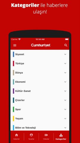 Cumhuriyet для Android — скриншот 4
