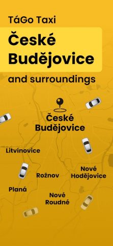 Czech Taxi: TáGo App для Android — скриншот 1