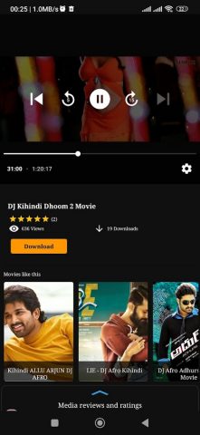 DJ Afro Movies App для Android — скриншот 2