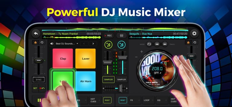 DJ музыкальный микшер: Rythmix для iOS — скриншот 1