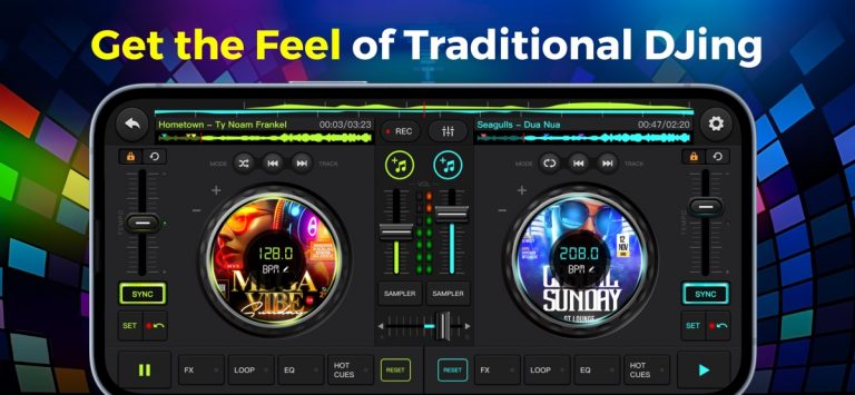 DJ музыкальный микшер: Rythmix для iOS — скриншот 2