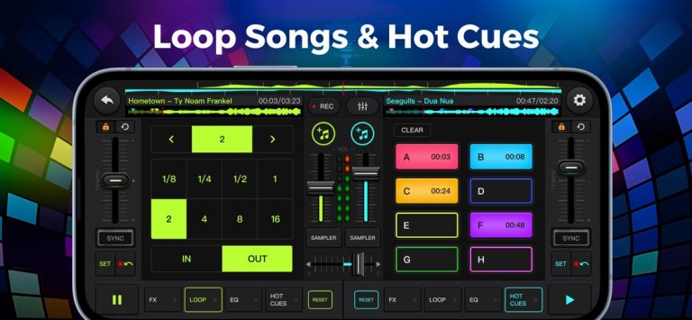 DJ музыкальный микшер: Rythmix для iOS — скриншот 4