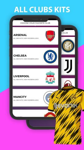 DLS kits- Dream League Kits 20 для Android — скриншот 3