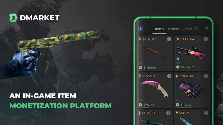 DMarket — Trade CS:GO Skins для Android — скриншот 1