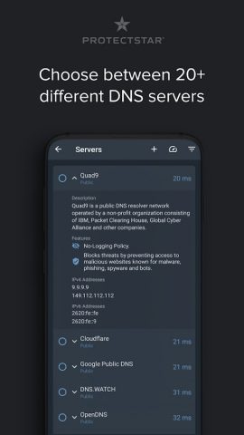 DNS Changer – быстрый DNS для Android — скриншот 4