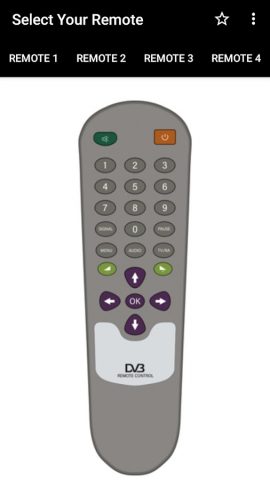 DTH Remote Control для Android — скриншот 1