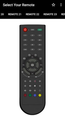 DTH Remote Control для Android — скриншот 5