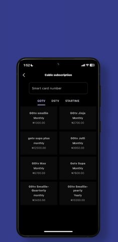Data Express App для Android — скриншот 1