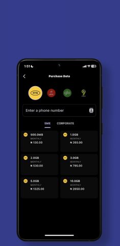 Data Express App для Android — скриншот 2