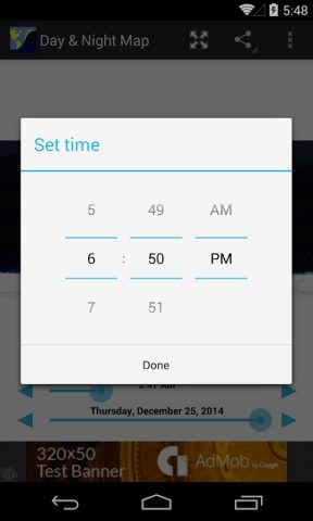Day & Night Map для Android — скриншот 4