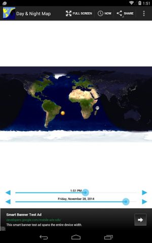 Day & Night Map для Android — скриншот 5