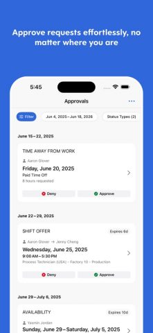 Dayforce для iOS — скриншот 4