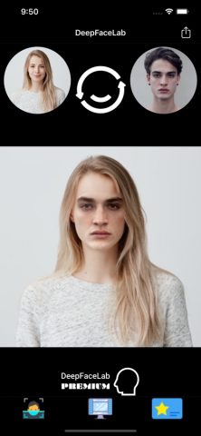 DeepFaceLab — Face Swap Editor для iOS — скриншот 3