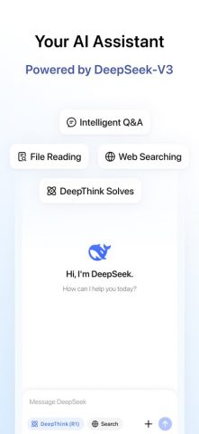 DeepSeek — AI Ассистент для iOS — скриншот 1