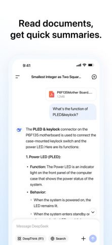 DeepSeek — AI Ассистент для iOS — скриншот 5