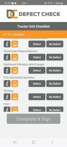 Defect Check для Android — скриншот 1