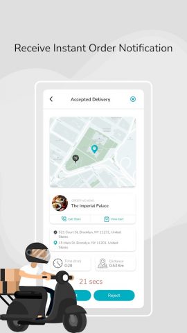 Deliveryman для Android — скриншот 1