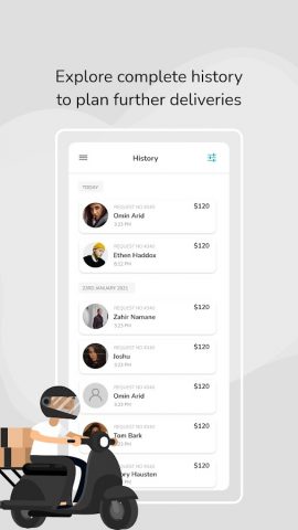 Deliveryman для Android — скриншот 3