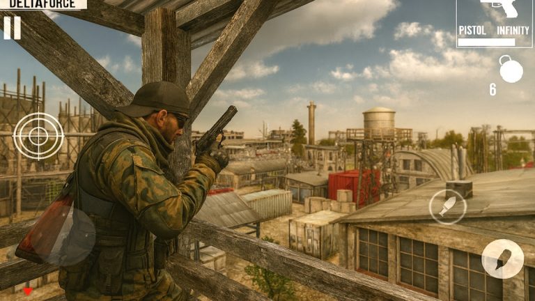 Delta Assault Shooting Games для Android — скриншот 2
