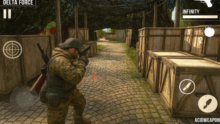 Delta Assault Shooting Games для Android — скриншот 4