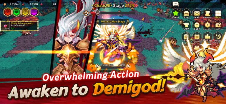Demigod Idle: Rise of a legend для iOS — скриншот 3