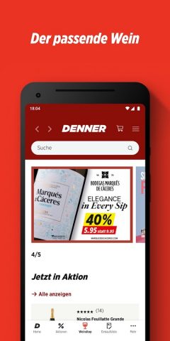 Denner – Aktionen und Weinshop для Android — скриншот 4