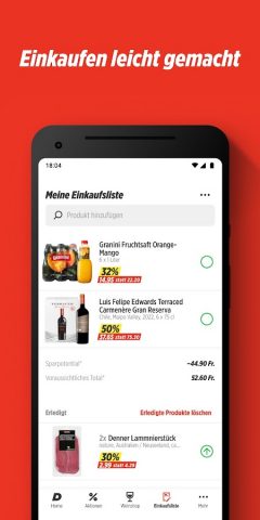 Denner – Aktionen und Weinshop для Android — скриншот 5