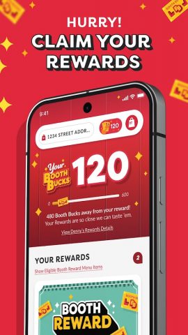 Denny’s для Android — скриншот 3