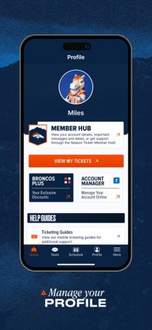 Denver Broncos для iOS — скриншот 3