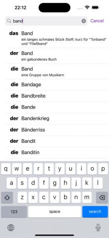 Der Die Das для iOS — скриншот 1