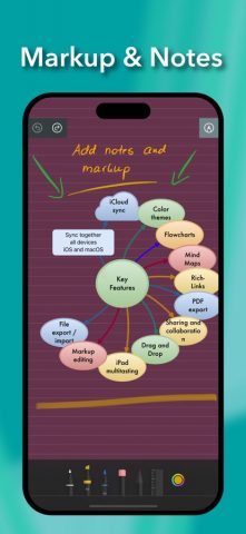 Diagrams Notepad 3 для iOS — скриншот 3