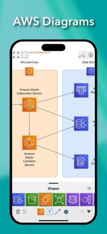 Diagrams Notepad 3 для iOS — скриншот 5