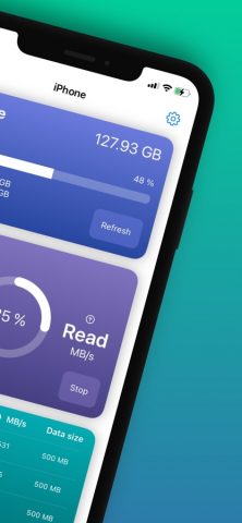 Disk Test by Magic Benchmark для iOS — скриншот 2