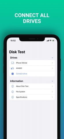 Disk Test by Magic Benchmark для iOS — скриншот 3