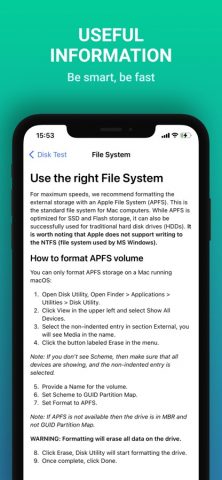 Disk Test by Magic Benchmark для iOS — скриншот 4
