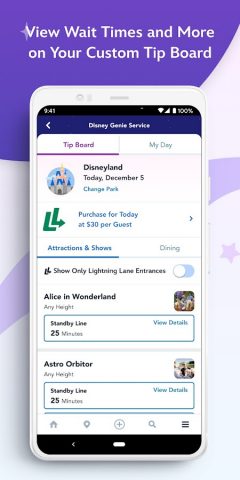 Disneyland® для Android — скриншот 3
