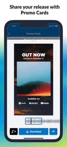 DistroKid для Android — скриншот 4